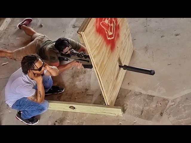 i m going to fire a 50bmg inside my house...